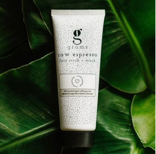 Grums Raw Espresso Face Scrub and Mask